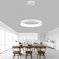 TEKHOME Lampadari a led 43 watt tre colorazioni di luce lampada da soffitto a sospensione ultra moderno cucina soggiorno A71