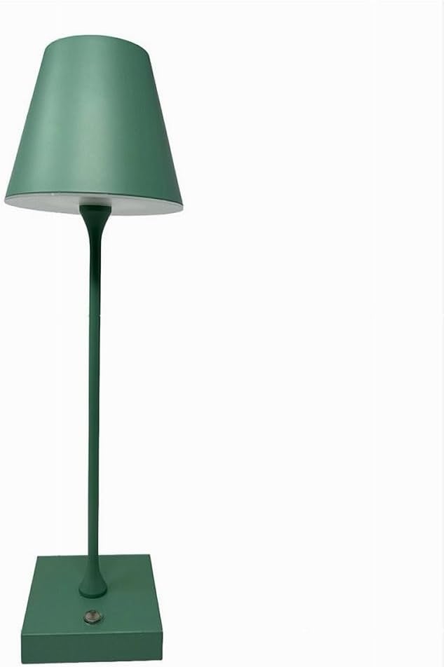 Lampada da Tavolo Ricaricabile LED  – Senza Fili, 3 Temperature di Colore, Dimmerabile Touch, USB, Moderna per Ristorante, Camera, Comodino D27-3C