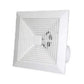 Aspiratore da Muro 8”, Ventola di Scarico per Bagno e Cucina, 25W, 150 m³/h, Silenzioso 35 dB, Motore in Rame, Installazione a Parete – E-GD-A8