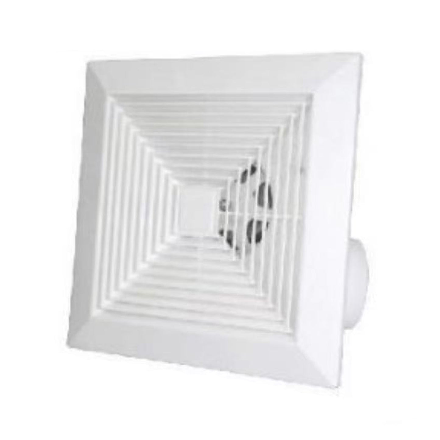 Aspiratore da Muro 8”, Ventola di Scarico per Bagno e Cucina, 25W, 150 m³/h, Silenzioso 35 dB, Motore in Rame, Installazione a Parete – E-GD-A8