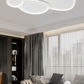 TEKHOME Plafoniera a led moderna a soffitto con telecomando e app per selezionare colore della luce e luminosità lampada adatta per camera da letto salone soggiorno cucina locali 100W PN-23