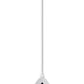 Lampadario moderno a triangolo senza lampadina E 27, in ferro stile moderno  A35