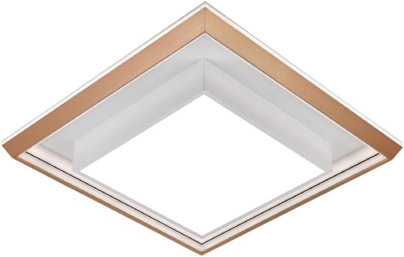 Plafoniera LED Moderna Quadrata 48W CCT 3000K-6500K, Luce Soffitto Bianco, Alta Luminosità 3840LM, Design Decorativo per Soggiorno Camera Cucina – C61-3C
