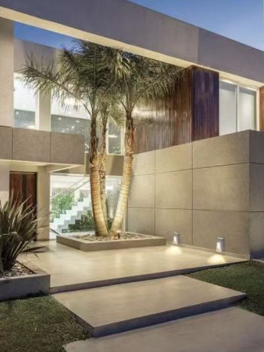 Applique da Esterno LED 12W IP65 – Lampada da Parete o Segnapasso in Alluminio, Impermeabile, Luce Decorativa per Muro, Giardino e Scale, Design Moderno ES62