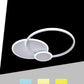 TEKHOME Lampada da Soffitto LED Rotonda 37W, 2960LM, 3 Temperature di Colore Selezionabili, CRI≥80, IP20, Moderna, per Camera, Cucina, Corridoio, Bianco C32-3C