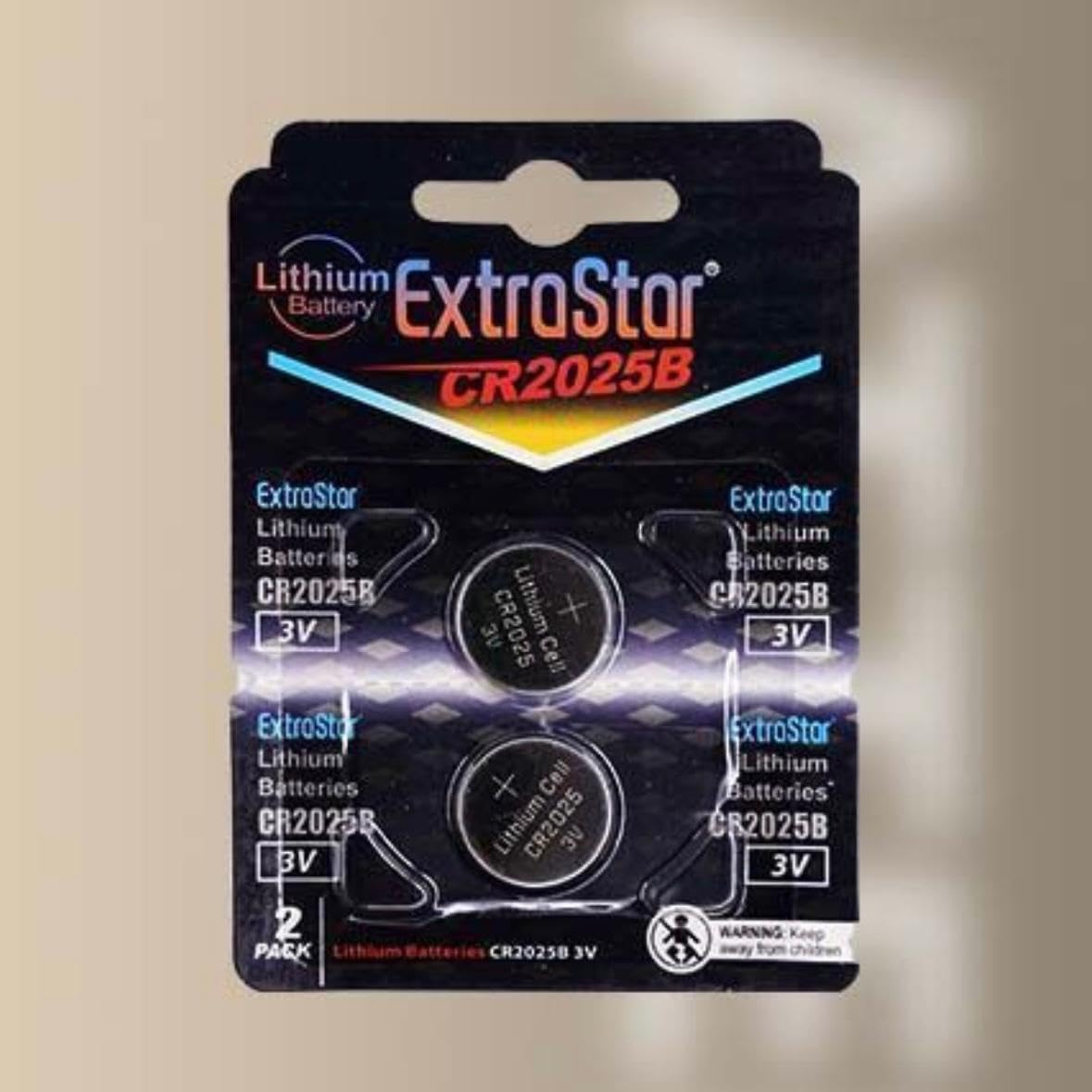 Batterie CR2025 al Litio 3V – Pile a Bottone per Chiavi Auto, Telecomandi, Orologi e Dispositivi Elettronici – 24 Pezzi (12 Confezioni da 2) – A-CR 2025B
