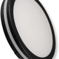 Plafoniera LED IP65 29W CCT 3000K-4000K-6500K Ø235mm, Lampada da Soffitto per Interno/Esterno, Ultra Luminosa 3940LM, Colore Nero/Bianco, ESS-02