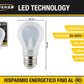 Lampadine LED E27 6W Mini, Confezione da 5 Pezzi, 530LM,LUCE3000K/ 4000K/6500K, Lampadina Compatta a Basso Consumo 85-265V, Modello A70-08