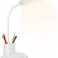 Lampada da Tavolo LED Ricaricabile – CRI ≥90, Dimmerabile 5-100%, 3 Temperature Colore 3000K-4000K-6500K, Luce per Studio e Ufficio LS-TD01-3C