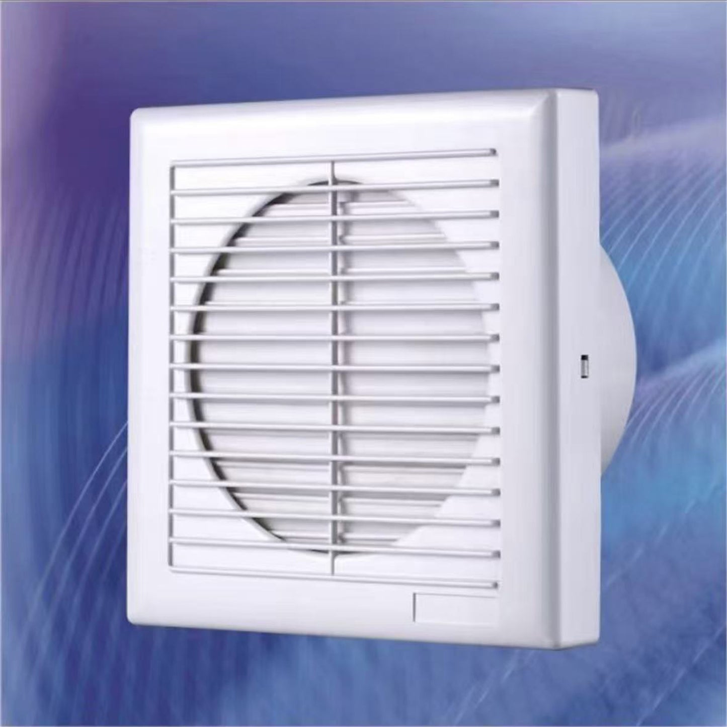 Aspiratore da Muro ad Alta Portata, Ventola di Scarico per Bagno e Cucina, 25W, 320 m³/h, Silenzioso 34 dB, Installazione a Parete – E-13A-15
