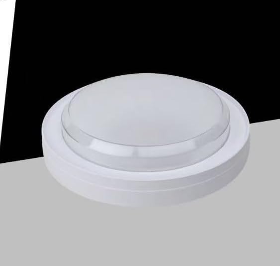 Plafoniera LED 23W IP65 CCT 3000K-4000K-6500K, Lampada LED da Soffitto Rotonda Impermeabile 3450LM in ABS+PC, per Bagno, Corridoio, Garage e Esterno – Bianco/Nero  XG-909
