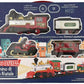 Polo Nord Express Trenino di Babbo Natale con Luci e Suoni | Locomotiva Natalizia Classica con Slitta di Babbo Natale, Binari, Effetti Luminosi e Sonori, 20 Pezzi, Giocattolo Natalizio 107005