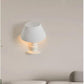 Applique da Parete in Gesso Bianca E14, Lampada da Muro Verniciabile Stile Classico per Interni, IP20 – GS-E84