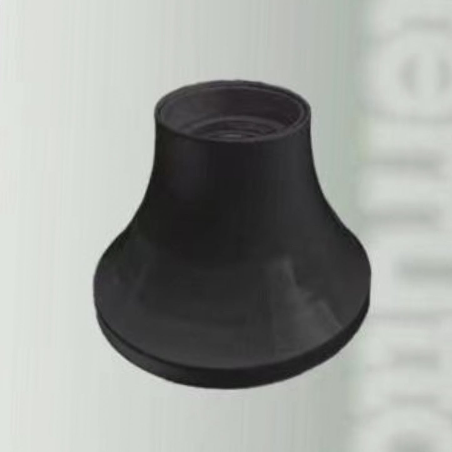 6 Pezzi Portalampada E27 Nero con Base Curva, Attacco E27, 250V 4A, in Termoplastica Isolante per Lampadine LED e Tradizionali – SK01042A