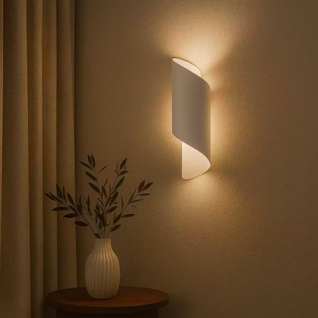 Applique da Parete Moderna G9, Lampada da Muro Design Minimal in Alluminio e Ceramica, Illuminazione Interni per Soggiorno Camera Corridoio – E53