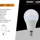 Lampadina LED E14 12W 1160LM, Luce Calda 3000K / Naturale 4000K / Fredda 6500K, Non Dimmerabile, Lampadine LED Risparmio Energetico – Confezione 6 Pezzi – A60T-12W