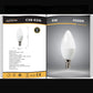 6 Pezzi - Lampadina LED E14 Candela 6W, 540 Lumen, 230V, Luce a Candela per Lampadari, Risparmio Energetico C36-03