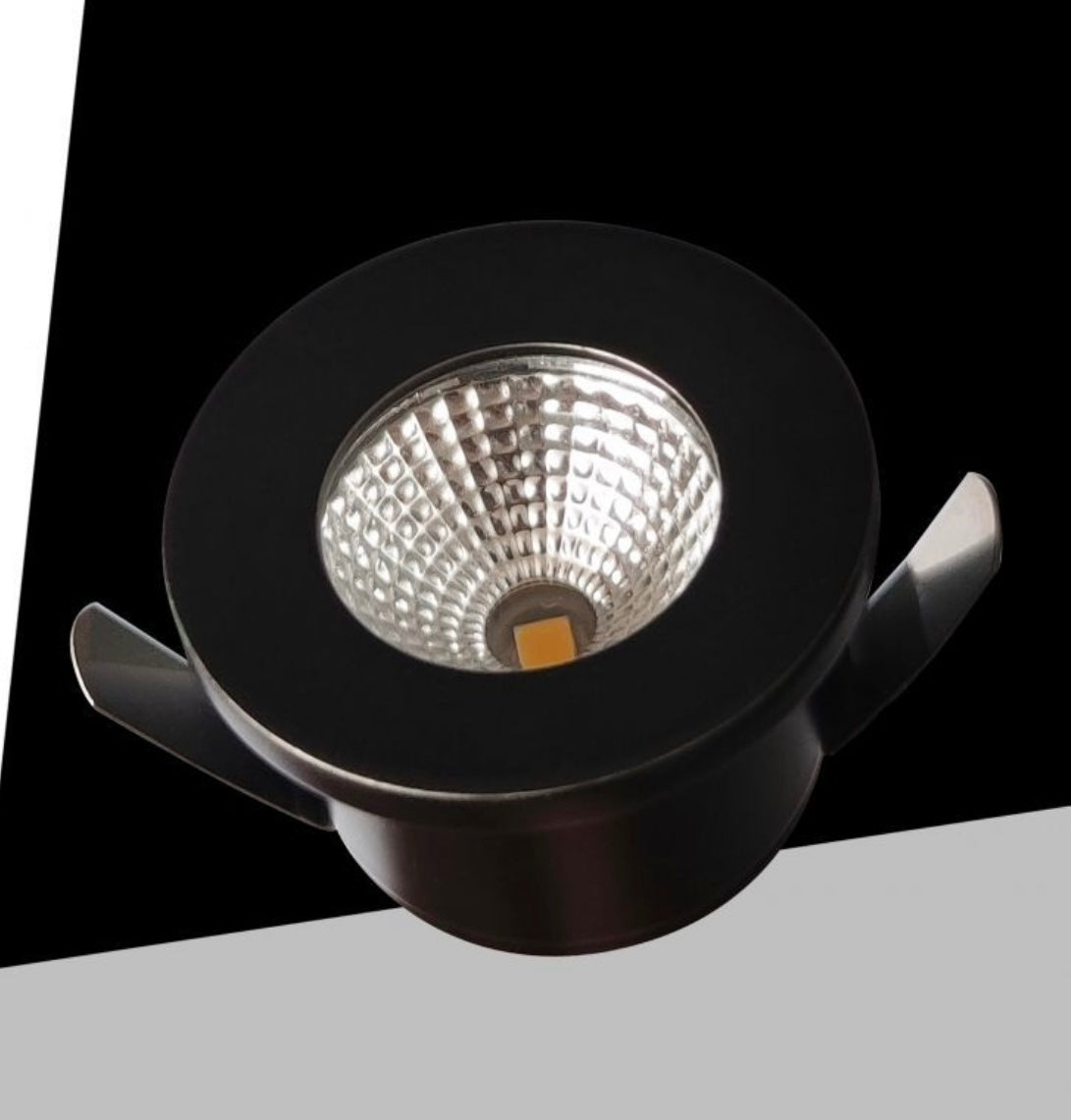 5 Pezzi,Faretti LED da Incasso 1W, Foro Ø32 mm, 80 lm, Luce 3000K/4000K/6500K o Rosso/Verde/Blu, Fascio 30°, AC 110-240V, Corpo in Alluminio, Modello P-31