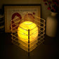 Lampada da Tavolo, Design Moderno in Resina, Attacco G9, 20×20 cm, Lampada Decorativa per Camera da Letto, Soggiorno e Studio (Lampadina non Inclusa) D07