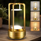 Lampada LED da Tavolo Ricaricabile 3W – Luce Portatile Touch con 3 Temperature di Colore, Batteria 2000mAh, Design Moderno in Alluminio e Acrilico – Uso Interno D37