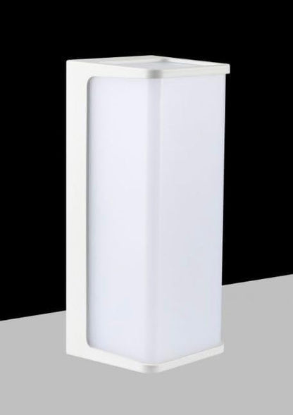 Applique da Esterno LED IP65 10W – Lampada da Parete Moderna Rettangolare per Esterno e Interno, 3000K/4000K/6500K, Bianco o Nero, 950 Lumen, Impermeabile 643