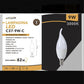 Lampadine LED E14 C37 9W, Set da 6 Pezzi, Luce a Candela, Risparmio Energetico, CRI>80, 230V – Modello C37-9W