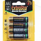 Batterie AA Alcaline 1.5V – Pile Stilo a Lunga Durata per Telecomandi, Giocattoli e Mouse – 48 Pezzi (12 Confezioni da 4) – A-R06P-4B-240