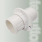 12 Pezzi Portalampada E14 in Termoplastica Bianca Semifilettata, Attacco E14, 250V 4A, per Lampadine LED e Tradizionali – E1462SW