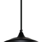 Lampadario Industriale E27 Lampada a Sospensione Paralume in Vetro Luce a sospensione Vintage Creativa per Soggiorno Corridoio Camera da letto, Nero LP-14N