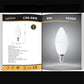 6 Pezzi Lampadina LED E14 Candela 8W, Luce Bianco Caldo/Naturale/Freddo, Alta Luminosità, Risparmio Energetico – C36-08