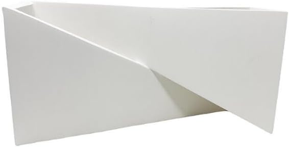 TEKHONE Applique in Gesso da Parete Moderna Biemissione, Verniciabile, Attacco 2xG9, Luce Decorativa per Soggiorno Camera Corridoio – GS-E73