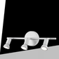 TEKHOME Faretti LED da Soffitto 3Luce Bianco - Lampada da Soffitto Orientabili Plafoniera Faretto Parete Moderna GU10 Luci da Soffitto per Soggiorno Corridoio Camera Cucina, Lampadina Non Incluse C72