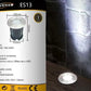 Faretto da Incasso a Terra GU10 IP65 60W, Lampada da Terra per Esterni in Acciaio Inossidabile e Alluminio, Impermeabile, per Giardino, Vialetto, Terrazz ES13