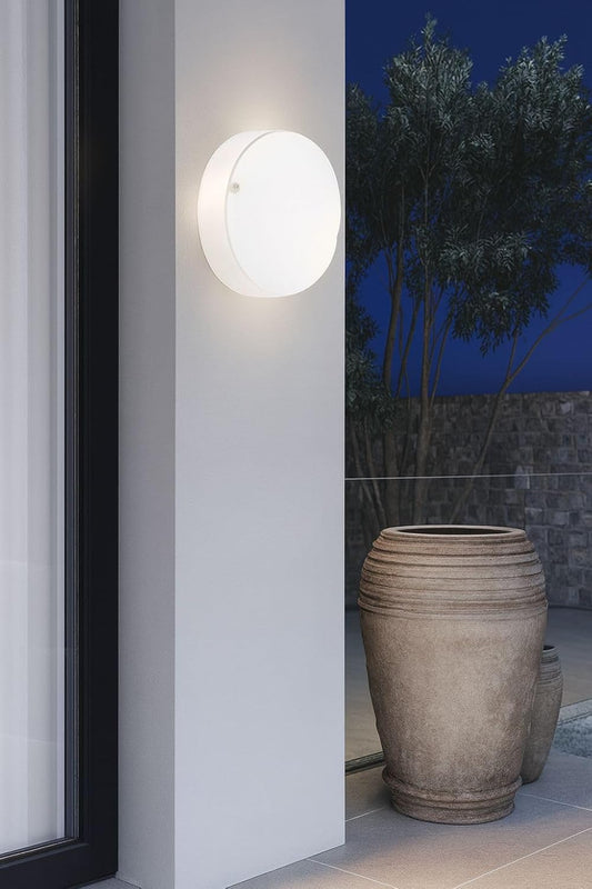 Applique da Muro LED 18W IP65 – Lampada da Parete Rotonda Moderna per Interno ed Esterno, 1800 Lumen, Luce Calda 3000K / Neutra 4000K / Fredda 6500K, Design Minimalista WLG02