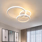 Plafoniera LED Moderna 42W, Lampadario da Soffitto a 3 Anelli in Alluminio, Luce Calda 3000K, Design Elegante, Ø62 cm, Bianco, Ideale per Soggiorno Camera da Letto Cucina C35