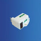 5Pezzi Adattatore Spina Italiana 10A con 2 Prese (Bipasso 10/16A + Schuko), Salvaspazio con Interruttore ON/OFF 250V – XSL1065