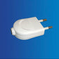 5 Pezzi –Spina Elettrica 2 Poli 10A 250V – Spina Bianca per Cavi Elettrici, Uso Domestico, Presa Europea –  XSL1001