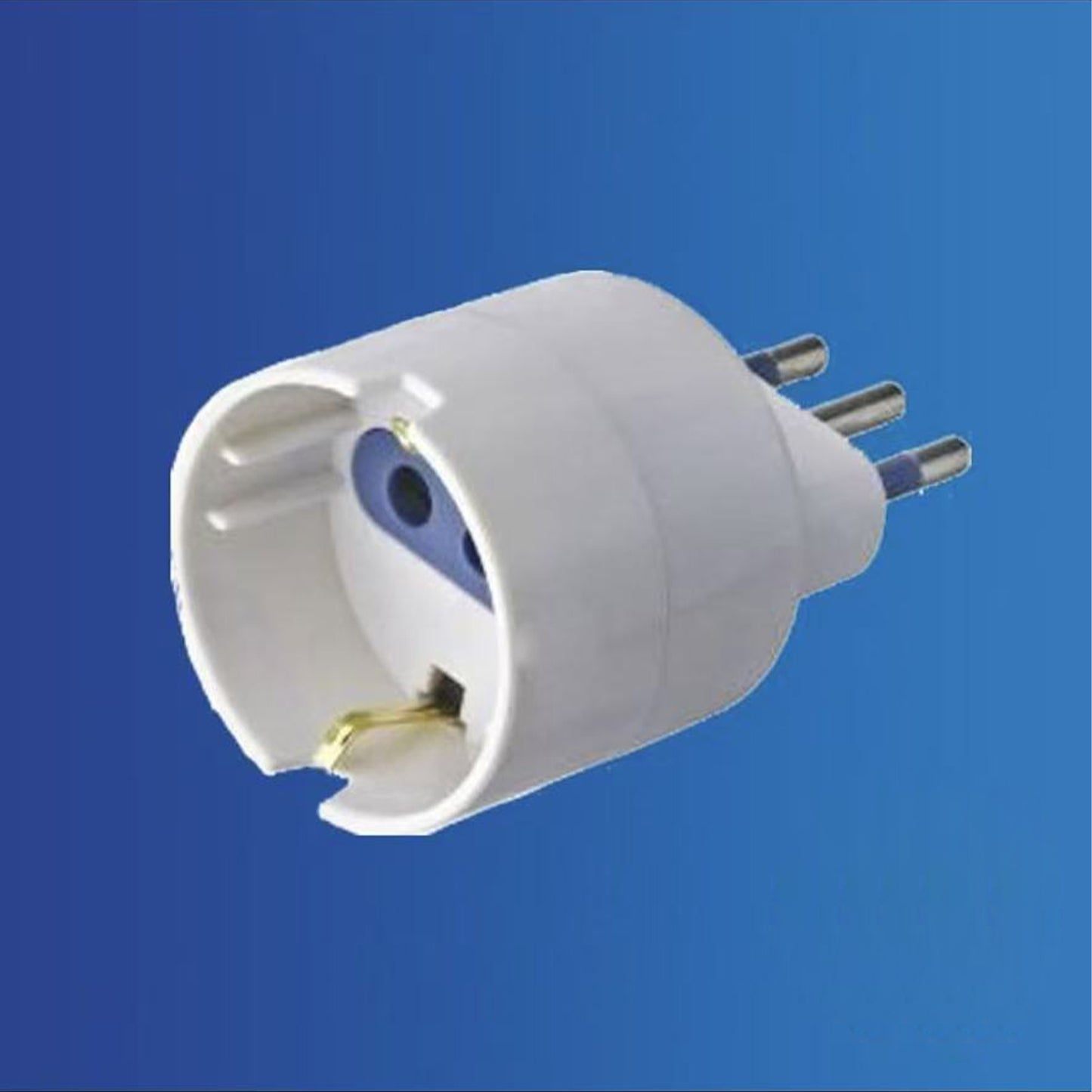 5 Pezzi Adattatore Spina Italiana 10A a Presa Schuko, Adattatore Elettrico 250V per Elettrodomestici e Dispositivi Europei – XSL1101