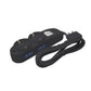2 Pezzi Multipresa Universale 16A Nera con Interruttore Luminoso, 4 Prese Bipasso 10/16A, Cavo Prolunga 1,5 m, Uso Domestico e Ufficio – RIF 80334N