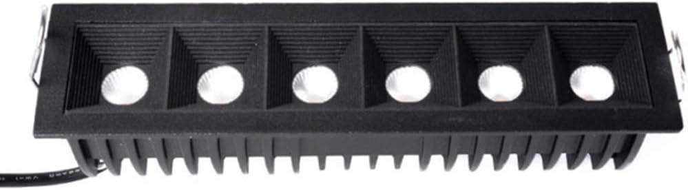 Faretto Magnetico LED da Incasso 12W, 1000LM, CRI≥90, Angolo 34°, Binario Magnetico, 3000K / 4000K / 6500K, Corpo in Alluminio, IP20, Non Dimmerabile,Modelli F12W