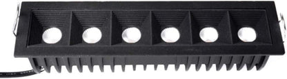 Faretto Magnetico LED da Incasso 12W, 1000LM, CRI≥90, Angolo 34°, Binario Magnetico, 3000K / 4000K / 6500K, Corpo in Alluminio, IP20, Non Dimmerabile,Modelli F12W