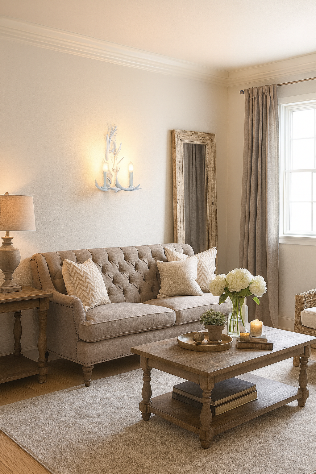 TEKHOME Applique da Parete Artistica a 2 Luci, Stile Ramo Bianco, Attacco E14, Struttura in Resina, Design Decorativo per Camera da Letto, Soggiorno e Corridoio E45-B