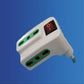 5 Pezzi Adattatore Spina 16A Tipo L con Interruttore, 3 Prese Bipasso 10/16A, Multipresa Salvaspazio 1500W – XSL1049