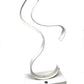 Lampada da Tavolo LED Moderna – 12W, Design Artistico a S, CRI≥80, 3000K / 4000K / 6500K, Lampada da Comodino e Scrivania, Interno IP20- D03