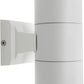 Applique da Esterno 2xGU10 IP55 – Lampada da Parete LED per Esterni a Doppia Luce su e Giù, Design Moderno in Alluminio, Impermeabile, per Facciata, Giardino o Ingresso ES01