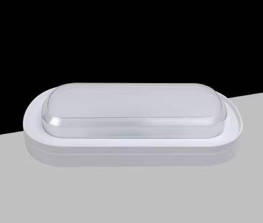 Plafoniera LED 23W IP65 CCT 3000K-4000K-6500K, Lampada da Soffitto Impermeabile in ABS+PC, 3300LM, per Bagno, Garage, Balcone, Giardino – Bianco/Nero XG-907
