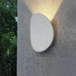 Plafoniera LED da Esterno 12W IP65 – Lampada da Parete Rotonda Moderna, Alluminio Bianco, Luce 3000K/4000K/6500K, Ideale per Interni ed Esterni ES65