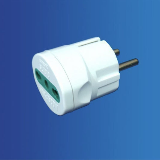 5Pezzi Adattatore Spina 16A con Presa Bipasso 10/16A – Adattatore Universale Italiano, 250V, CE – XSL1010