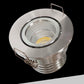 5 Pezzi Faretti LED da Incasso 3W,COB LED 270 lm, Foro Ø45 mm, CCT Switch 3000K/4000K/6500K, Fascio 30°,Corpo in Alluminio, Faretto da Soffitto per Casa, Cucina, Negozi e Uffici, P-45