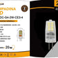 Lampadine LED G4 2W 200LM 12V 10 Pezzi G4-2W-CE3